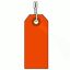 #1 Fluorescent Pre-Wired Tags (2 3/4\