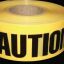 Caution Caution Caution Barricade Tape
