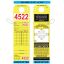 Yellow Valet Tags with Elastic String Attached, 9 1/2\