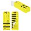 Yellow Bag Identification Tags, Manifold Construction with 8 Labels
