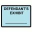 Legal Exhibit Labels