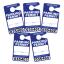 Large Thick Plastic Parking Permits with UV Varnish - Numbered