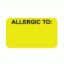 ALLERGY Alert Labels