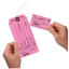 Pink Bag Identification Tags, Manifold Construction with 8 Labels