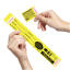 Bag Identification Tags with Transfer Tape - Yellow