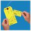 Yellow Bag Identification Tags, Manifold Construction with 8 Labels