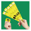 Bag Identification Tags with Transfer Tape - Yellow