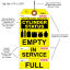Cylinder Status Perforated Tags