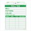 Carpet Roll Tag - Green on 10 pt Tag