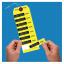 Yellow Bag Identification Tags, Manifold Construction with 8 Labels