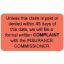 Insurance Patient Responsibility Labels