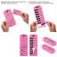 Pink Bag Identification Tags, Manifold Construction with 8 Labels