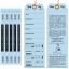 Superior Bag Claim Check Tags with 5 labels, Light Blue