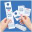 Parking & Claim Check Tags, White, 2 1/2\