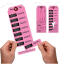 Pink Bag Identification Tags, Manifold Construction with 8 Labels