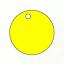 Plastic Circle Tags