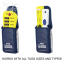 Navy Colored Blue Tag Holder