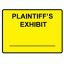 Legal Exhibit Labels