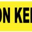 Caution Keep Out Barricade Tape