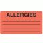 ALLERGY Alert Labels