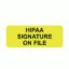 HIPPA/Privacy Labels